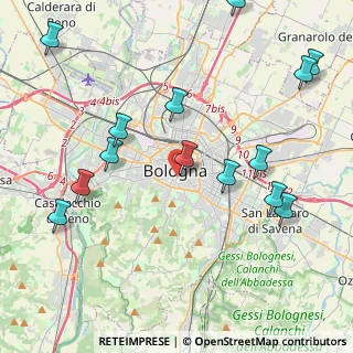 Mappa 40124 Bologna BO, Italia (5.05857)