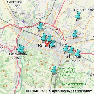 Mappa 40124 Bologna BO, Italia (4.11308)