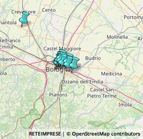 Mappa Via Properzia de' Rossi, 40138 Castenaso BO, Italia (7.14818)