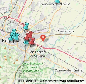 Mappa Via Properzia de' Rossi, 40138 Castenaso BO, Italia (4.32636)