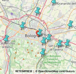 Mappa Viale Giambattista Ercolani, 40138 Bologna BO, Italia (4.39455)