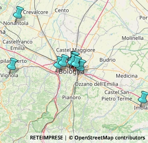 Mappa Viale Giambattista Ercolani, 40138 Bologna BO, Italia (9.8725)
