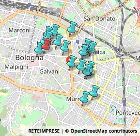 Mappa Viale Giambattista Ercolani, 40138 Bologna BO, Italia (0.6915)
