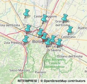 Mappa Viale Giambattista Ercolani, 40138 Bologna BO, Italia (5.77273)