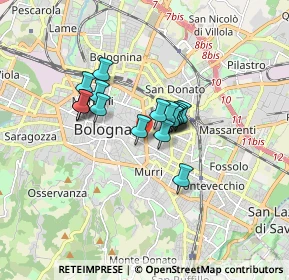 Mappa Viale Giambattista Ercolani, 40138 Bologna BO, Italia (1.16118)
