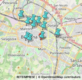 Mappa Viale Giambattista Ercolani, 40138 Bologna BO, Italia (1.50091)