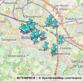Mappa Viale Giambattista Ercolani, 40138 Bologna BO, Italia (1.4255)