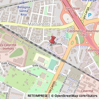 Mappa Via Guelfa, 9, 40138 Bologna, Bologna (Emilia Romagna)