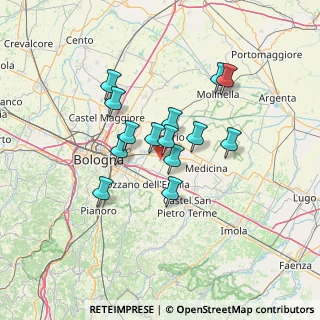 Mappa SP 48, 40054 Budrio BO, Italia (10.62929)