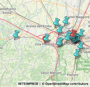 Mappa Piazza di Vittorio, 40069 Zola Predosa BO, Italia (8.5935)