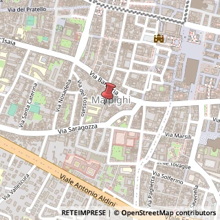 Mappa Via Del Riccio, 8, 40123 Bologna, Bologna (Emilia Romagna)