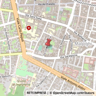 Mappa Via Santa Caterina, 55, 40123 Bologna, Bologna (Emilia Romagna)