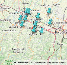 Mappa Via G. Pascoli, 41058 Vignola MO, Italia (11.62083)