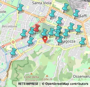 Mappa Via Porrettana, 40134 Bologna BO, Italia (0.9755)