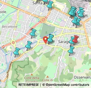 Mappa Via Porrettana, 40134 Bologna BO, Italia (1.3225)