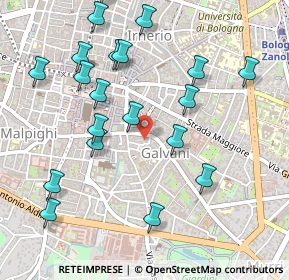 Mappa Piazza San Giovanni in Monte, 40124 Bologna BO, Italia (0.5725)