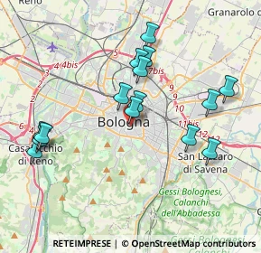 Mappa Piazza San Giovanni in Monte, 40124 Bologna BO, Italia (3.88267)