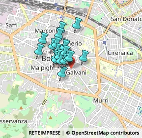 Mappa Piazza S. Giovanni in Monte, 40124 Bologna BO, Italia (0.547)