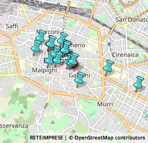 Mappa Piazza San Giovanni in Monte, 40124 Bologna BO, Italia (0.651)