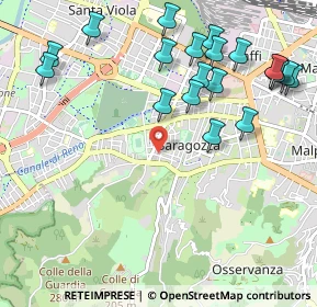 Mappa Via Paolo Giovanni Martini, 40134 Bologna BO, Italia (1.2505)