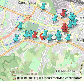 Mappa Via Paolo Giovanni Martini, 40134 Bologna BO, Italia (1.0275)