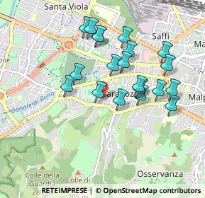 Mappa Via Paolo Giovanni Martini, 40134 Bologna BO, Italia (0.865)