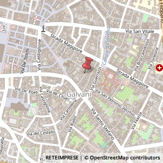 Mappa Via Borgonuovo, 10, 40125 Bologna, Bologna (Emilia Romagna)