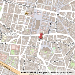 Mappa Via Garibaldi, 1, 40124 Bologna, Bologna (Emilia Romagna)