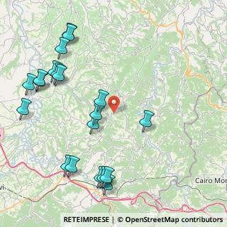 Mappa Via del Monte, 12050 San Benedetto Belbo CN, Italia (10.46)