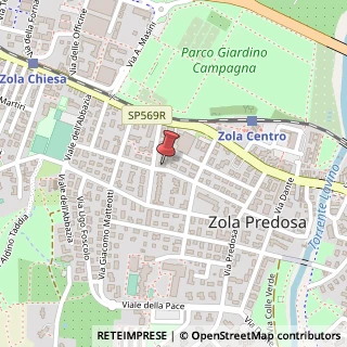 Mappa Via dei Theodoli, 18, 40069 Zola Predosa, Bologna (Emilia Romagna)