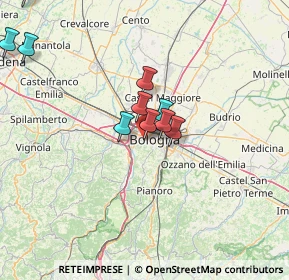 Mappa Via Giovanni Paolo Martini, 40134 Bologna BO, Italia (16.56909)