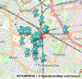 Mappa Via Turchese, 40138 Bologna BO, Italia (0.7535)