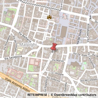 Mappa Via Santa Teresa, 15, 40123 Bologna, Bologna (Emilia Romagna)