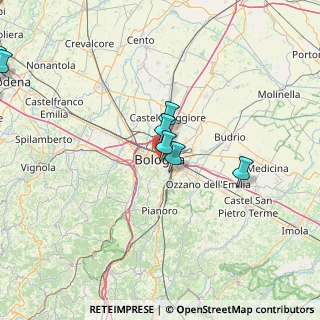 Mappa Piazza Dè Calderini, 40124 Bologna BO, Italia (30.54769)