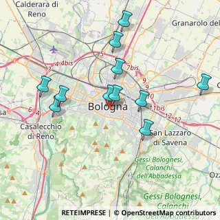 Mappa Piazza Dè Calderini, 40124 Bologna BO, Italia (3.74)