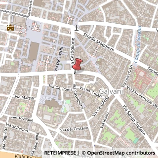 Mappa Via Castiglione, 14, 40124 Bologna, Bologna (Emilia Romagna)