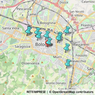 Mappa Via Luigi Carlo Farini, 40124 Bologna BO, Italia (1.46091)