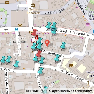 Mappa Via Luigi Carlo Farini, 40124 Bologna BO, Italia (0.04545)