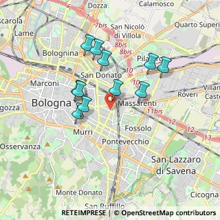 Mappa Giardino Domenico Maria Novaro, 40138 Bologna BO, Italia (1.58091)