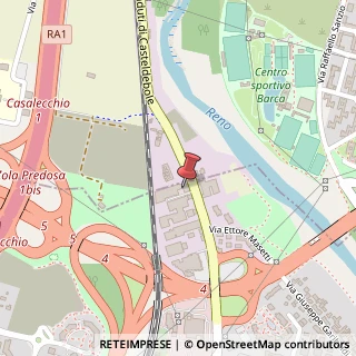 Mappa Via Sessantatreesima Brigata Bolero, 45, 40033 Casalecchio di Reno, Bologna (Emilia Romagna)