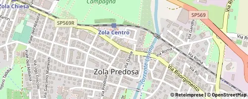 Mappa Zola Predosa