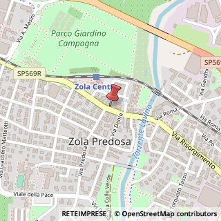 Mappa Via Risorgimento, 286, 40069 Zola Predosa, Bologna (Emilia Romagna)
