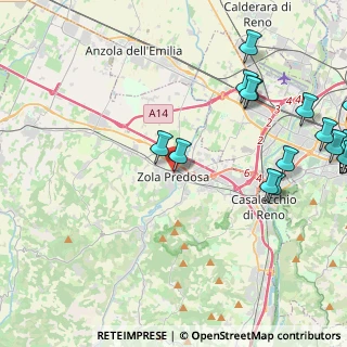 Mappa 40069, 40069 Zola Predosa BO, Italia (5.89125)