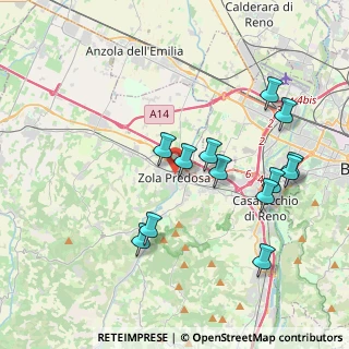 Mappa 40069, 40069 Zola Predosa BO, Italia (4.00077)