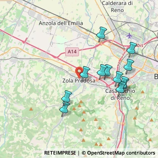 Mappa 40069, 40069 Zola Predosa BO, Italia (4.0025)