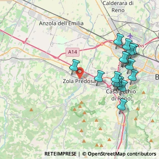 Mappa 40069, 40069 Zola Predosa BO, Italia (4.596)