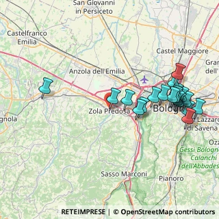 Mappa 40069, 40069 Zola Predosa BO, Italia (8.9725)