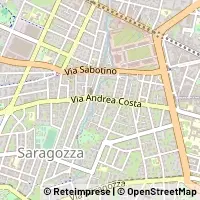 Kaart Bologna