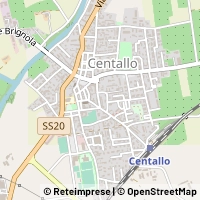 Kort Centallo