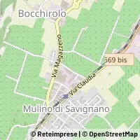 Mapa Savignano sul Panaro